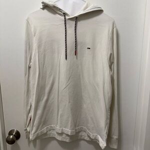 Tommy Hilfiger White Graphic Long Sleeve Tee